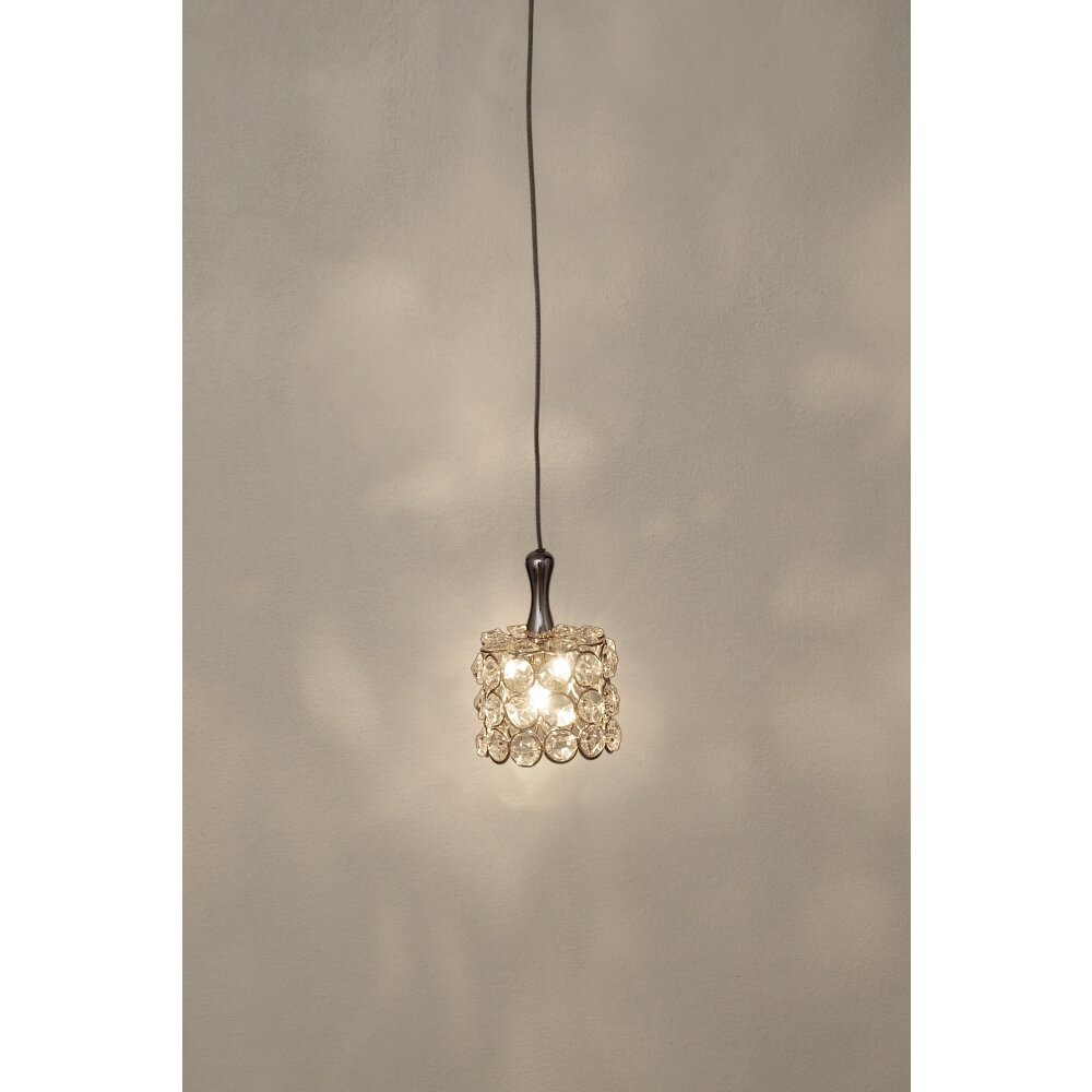 Holländer RUND Pendellampa Silver, 1-ljuskällor main product photo