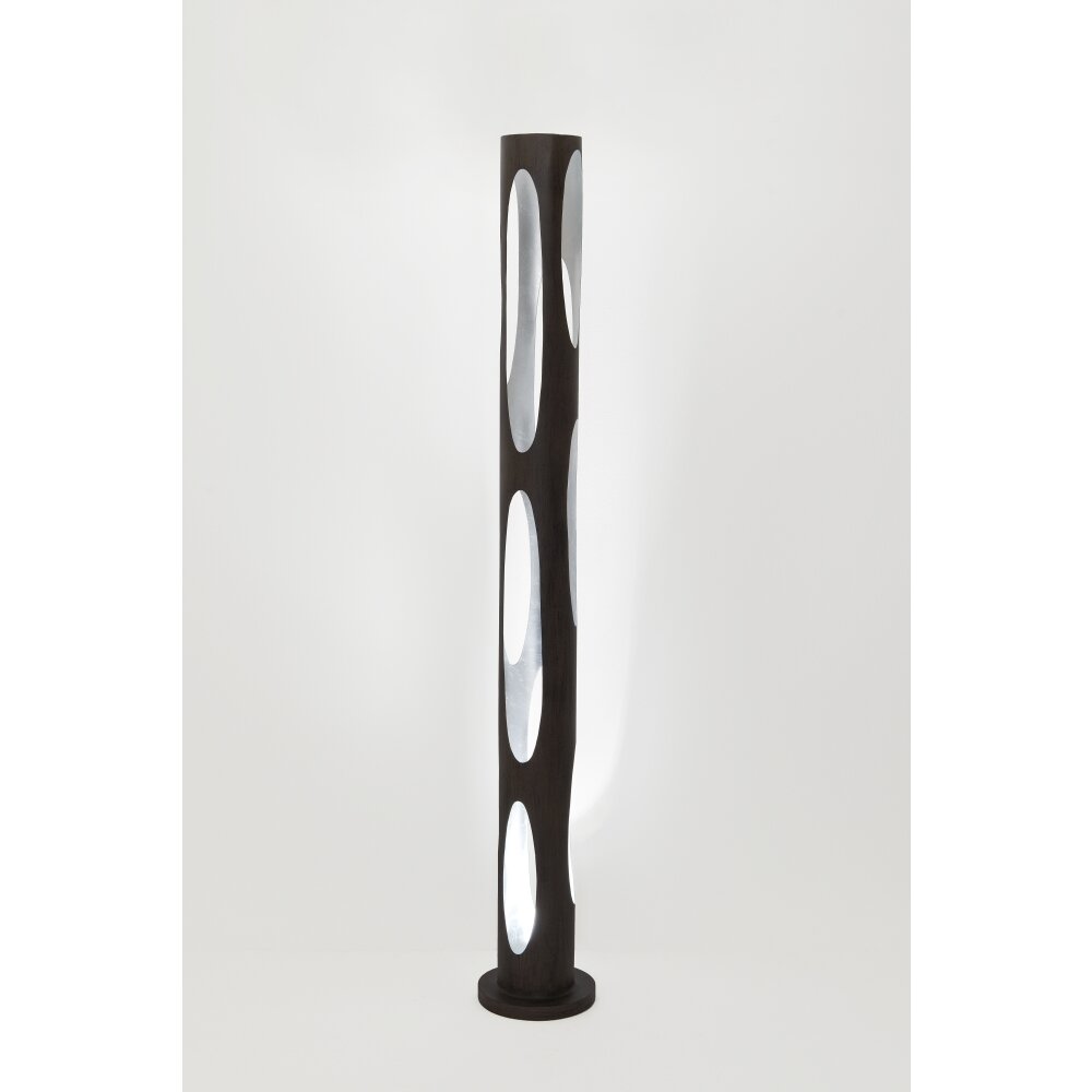 Holländer MASCHA Golvlampa Brun, Svart, Silver, 1-ljuskällor main product photo