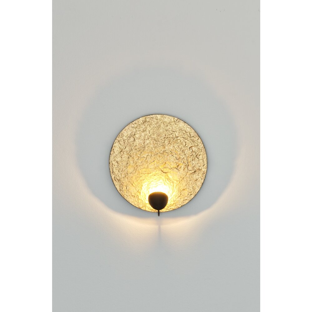 Holländer TRAVERSA Vägglampa Brun, Guld, Svart, 1-ljuskällor main product photo