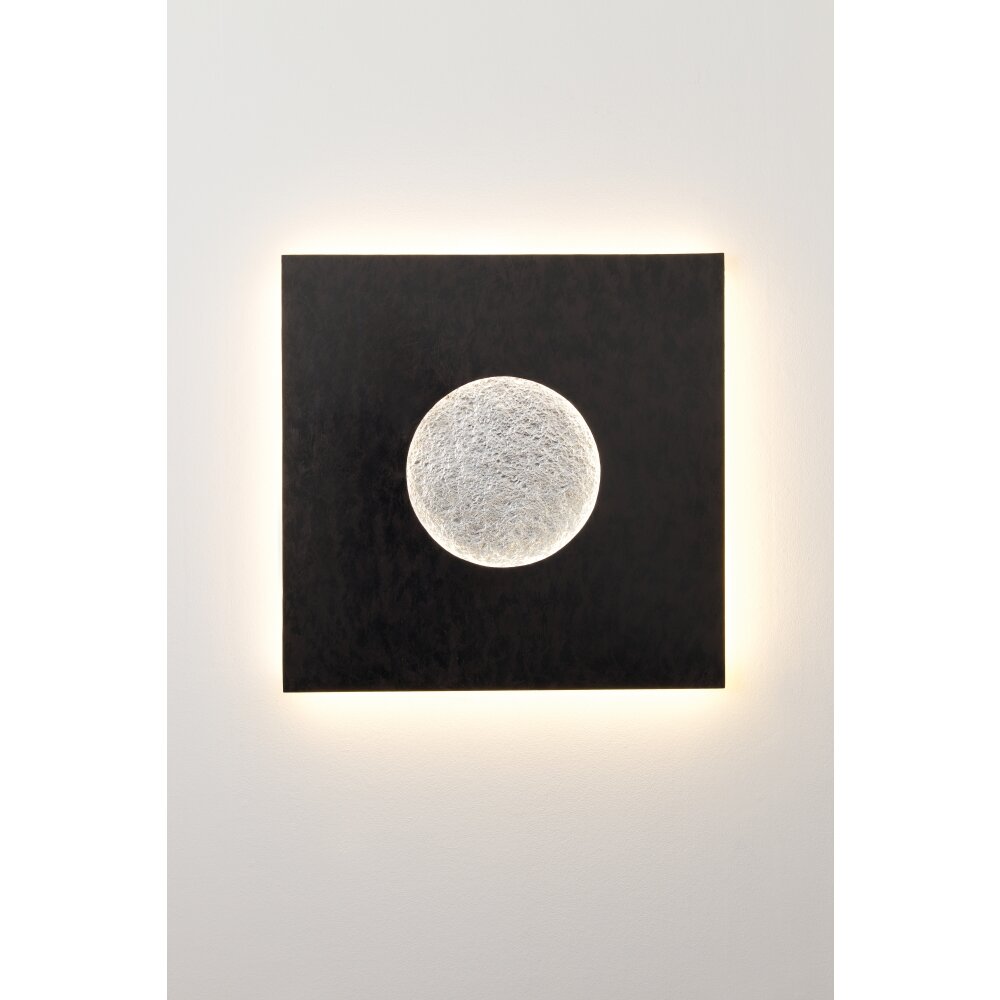Holländer GROSS Vägglampa LED Brun, Svart, Silver, 1-ljuskällor main product photo