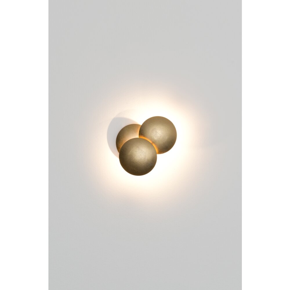 Holländer PICCOLO Vägglampa LED Guld, 2-ljuskällor main product photo
