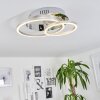 Buren Taklampa LED Aluminium, Krom, 1-ljuskällor