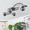 Barasat Taklampa LED Svart, 4-ljuskällor