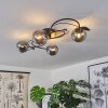Barasat Taklampa LED Svart, 4-ljuskällor