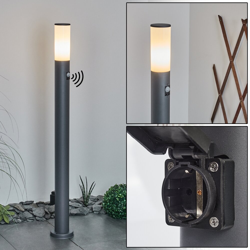Caserta gångvägslampa Antracit, 1-ljuskällor, Rörelsedetektor main product photo