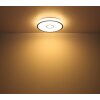 Globo GEORGIA Taklampa LED Vit, 1-ljuskällor, Fjärrkontroll, Färgväxlare