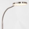 Steinhauer Platu Golvlampa, Läslampa LED Färg i rostfritt stål, 1-ljuskällor