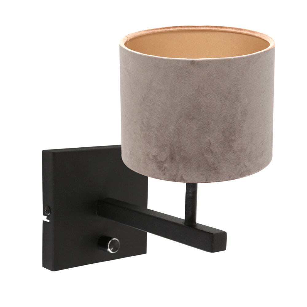 Steinhauer Stang Vägglampa Svart, 1-ljuskällor main product photo
