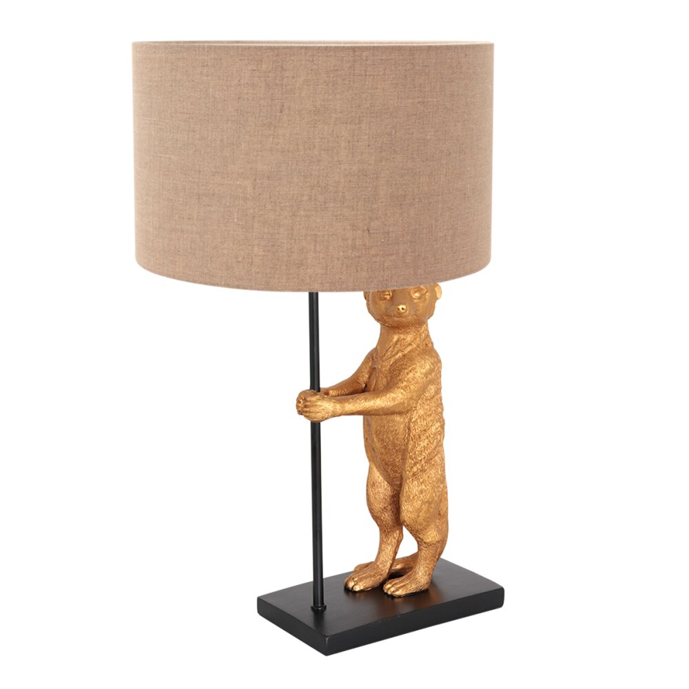 Steinhauer Animaux Bordslampa Guld, Svart, 1-ljuskällor main product photo