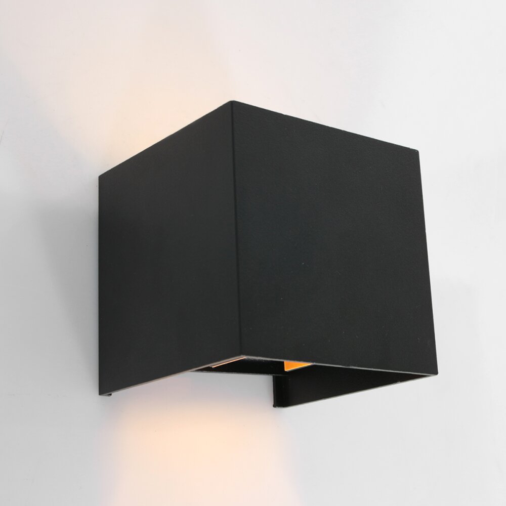 Steinhauer Muro vägglampa utomhus LED Svart, 2-ljuskällor main product photo