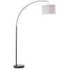 Brilliant Aike Golvlampa, Läslampa Svart, 1-ljuskällor