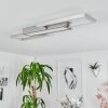 Ahrenfeld Taklampa LED Aluminium, 1-ljuskällor, Fjärrkontroll