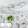 Carabajal Taklampa LED Titan, 1-ljuskällor