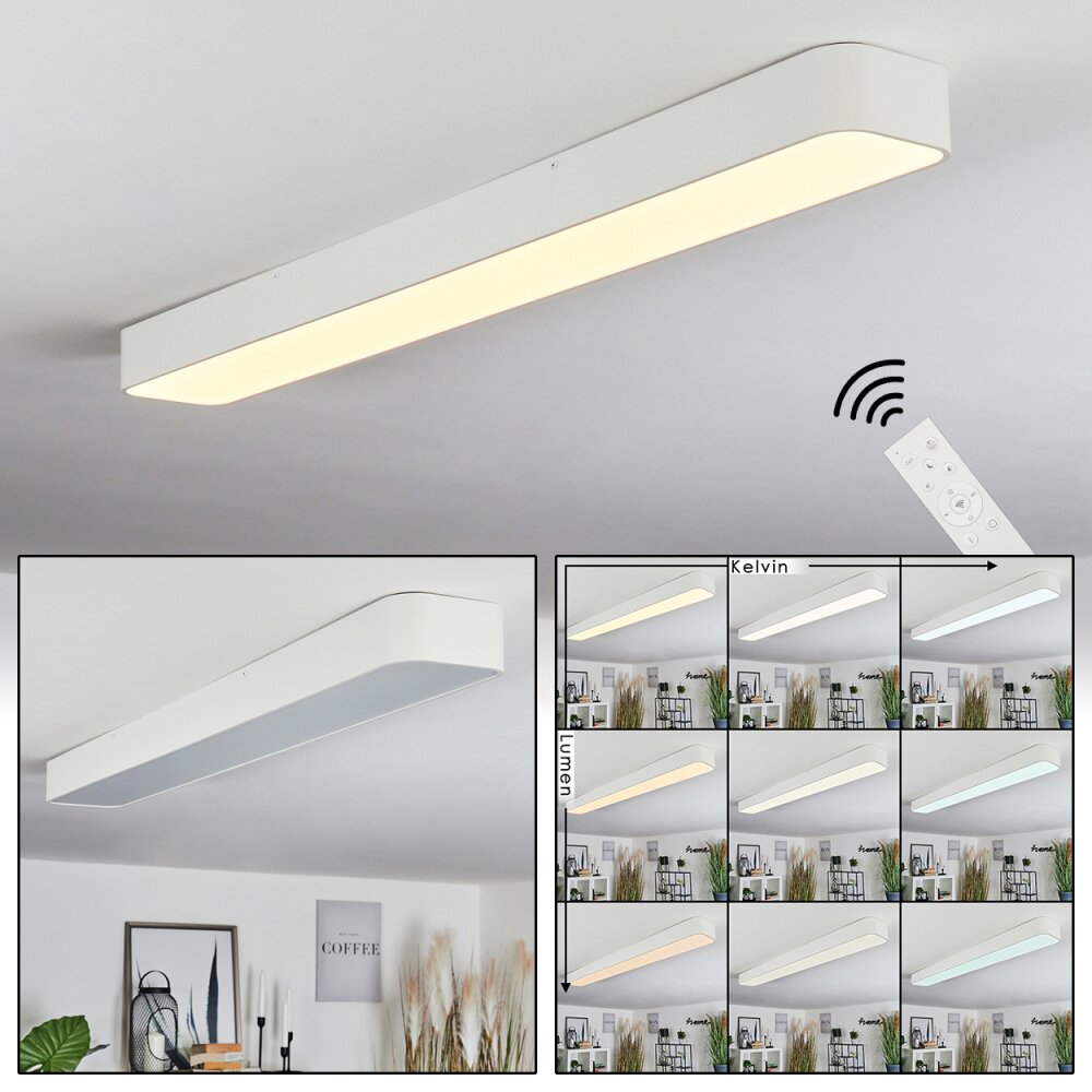 Iriondo Taklampa LED Vit, 1-ljuskällor, Fjärrkontroll main product photo