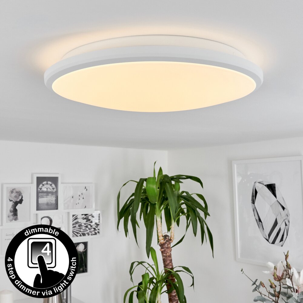 Magdala Taklampa, Panel LED Vit, 1-ljuskällor main product photo