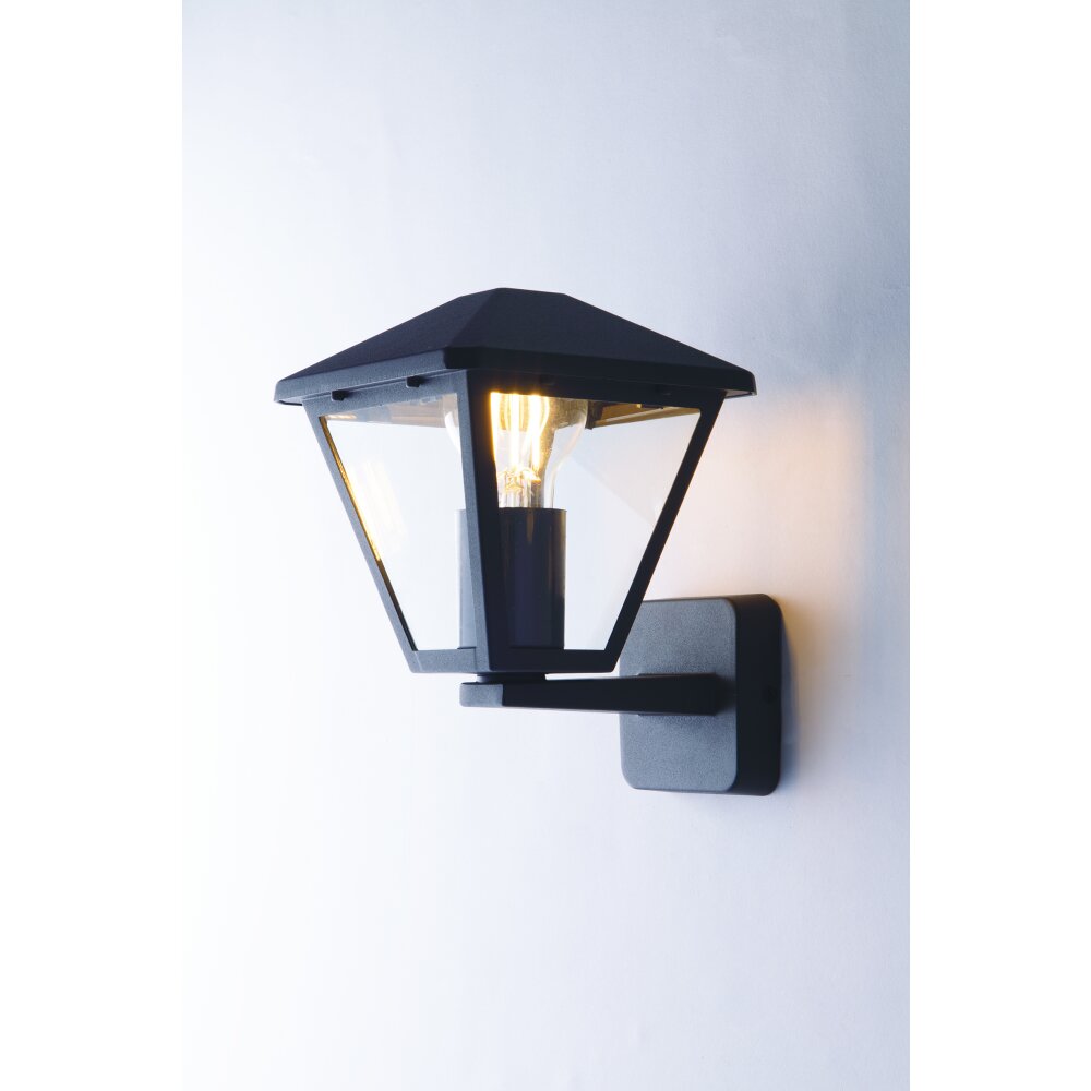 Lutec Lampor PRISMA vägglampa utomhus Antracit, 1-ljuskällor main product photo