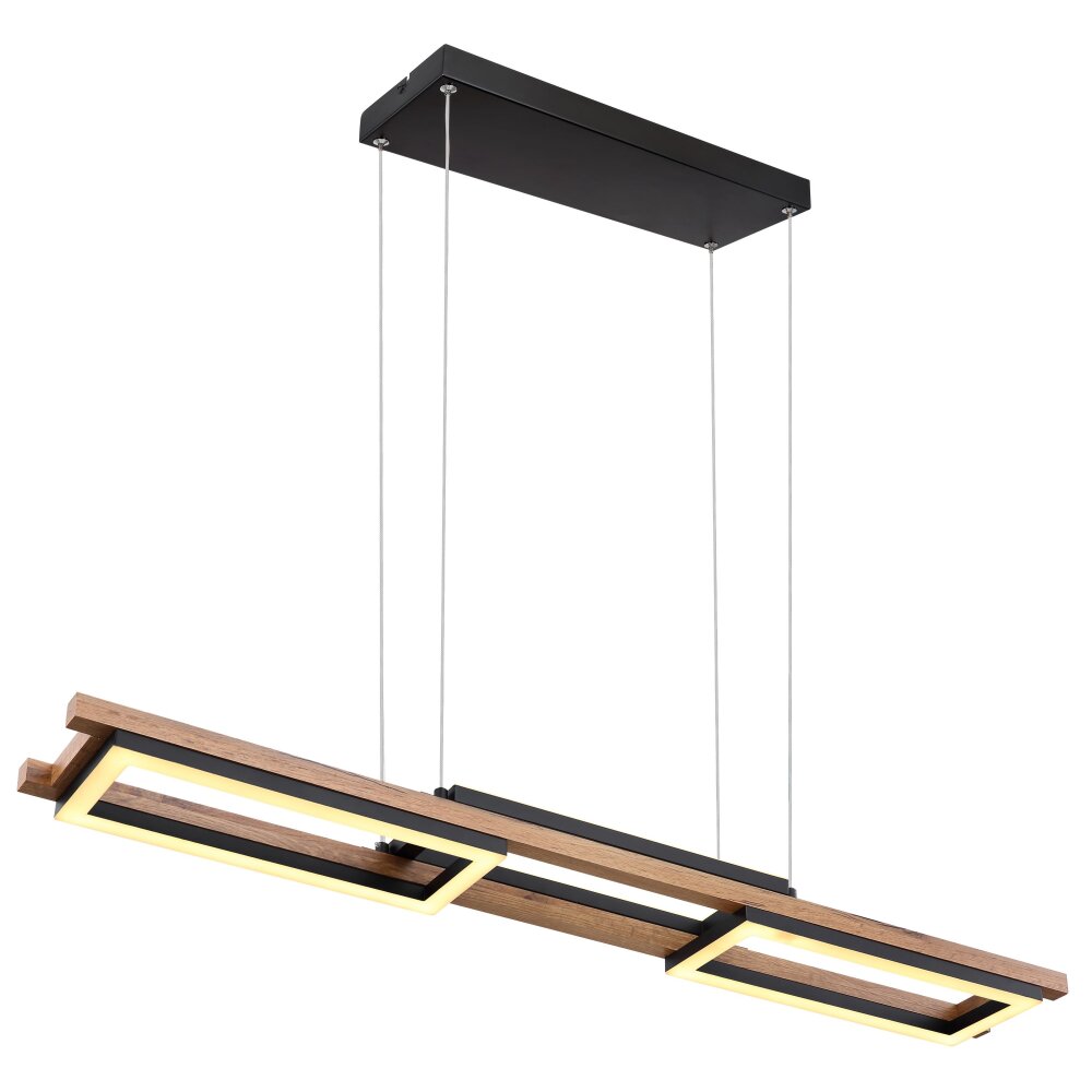 Globo ILLA Pendelbelysning LED Svart, 1-ljuskällor main product photo