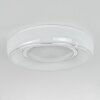 Tobosy Taklampa LED Vit, 1-ljuskällor, Fjärrkontroll