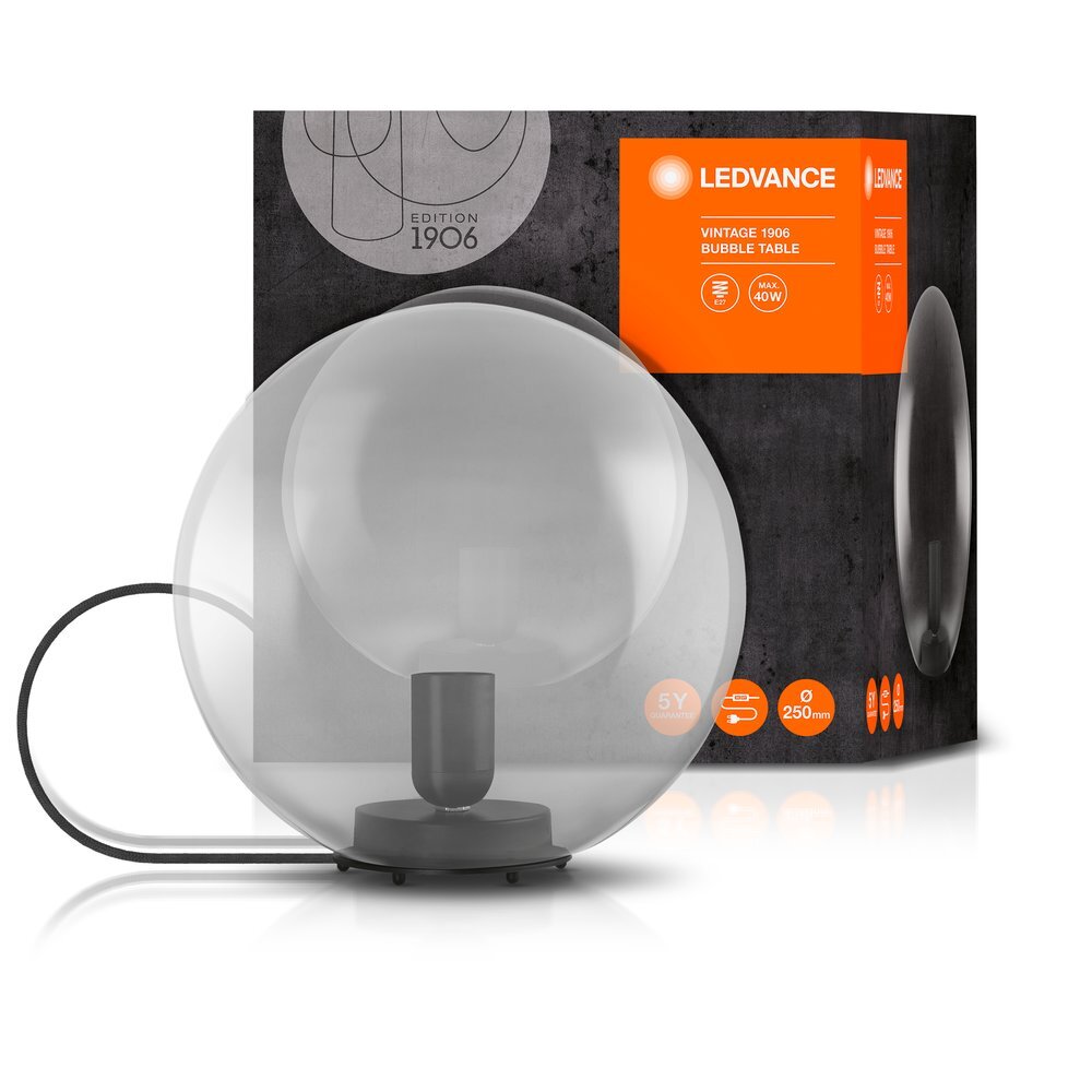 Ledvance Bubble Bordslampa Svart, 1-ljuskällor main product photo