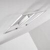 Rauma Taklampa LED Nickel matt, 1-ljuskällor