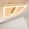 Rauma Taklampa LED Nickel matt, 1-ljuskällor