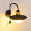 Theux vägglampa utomhus Guld, Svart, 1-ljuskällor, Rörelsedetektor