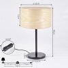 Fleuriot Bordslampa Svart, 1-ljuskällor