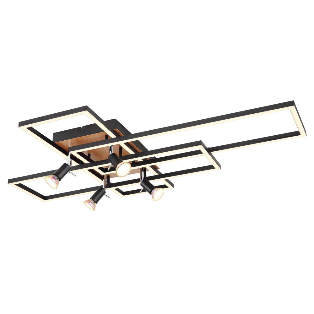 Globo IDA Taklampa, Takstrålkastare LED Vit, 5-ljuskällor main product photo