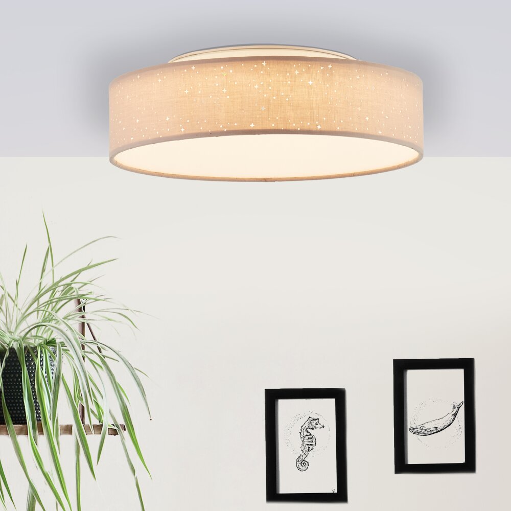 Brilliant Lampor Baska Taklampa LED Silver, 1-ljuskällor main product photo