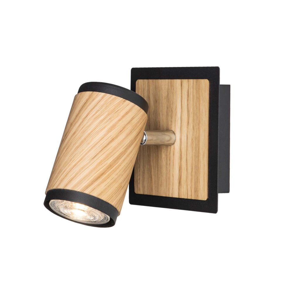 Elobra Barnbelysning Bolivia Vägglampa Naturfärger, Svart, 1-ljuskällor main product photo