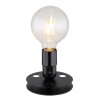 Globo JOHANNA Bordslampa Svart, 1-ljuskällor