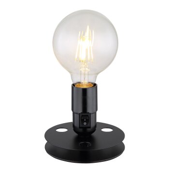 Globo JOHANNA Bordslampa Svart, 1-ljuskällor
