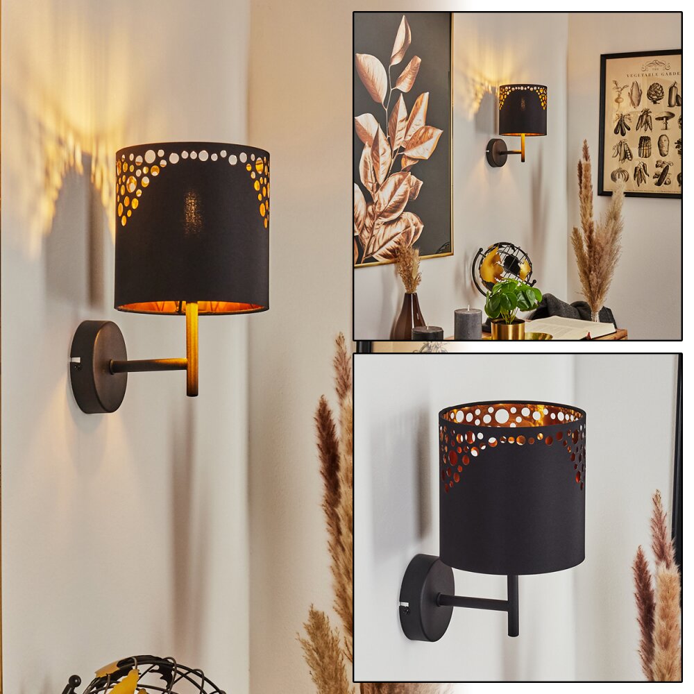 Marbach Vägglampa Svart, 1-ljuskällor main product photo