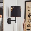 Marbach Vägglampa Svart, 1-ljuskällor