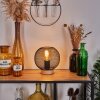Reiden Bordslampa Naturfärger, Svart, 1-ljuskällor