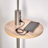 Bigand Golvlampa Nickel matt, 1-ljuskällor