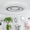 Wawo Taklampa, Panel LED Vit, 1-ljuskällor, Fjärrkontroll