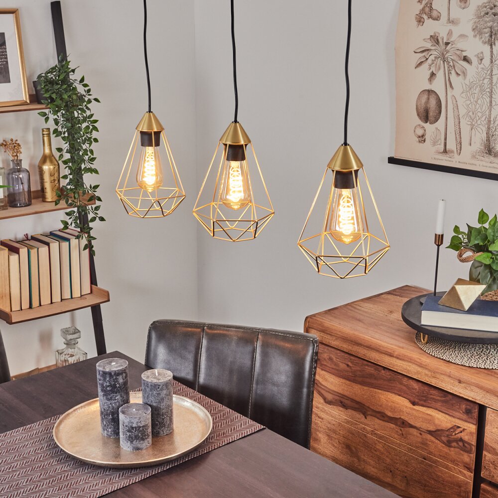 Cenova Pendelbelysning Mässing, 3-ljuskällor main product photo