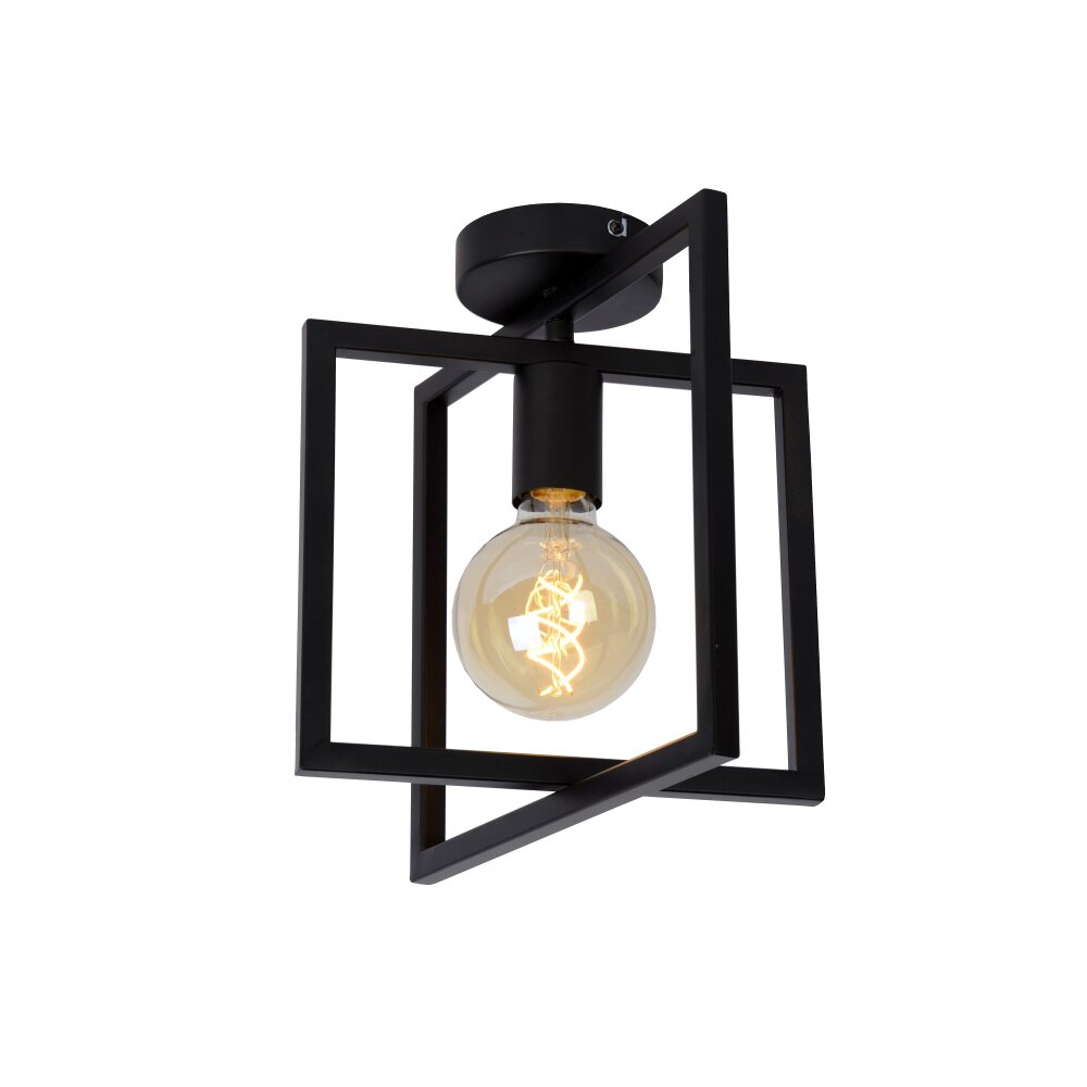 Lucide LUUK Taklampa Svart, 1-ljuskällor main product photo