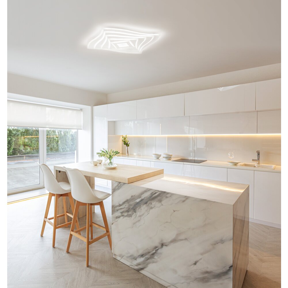 Honsel Lampor Hero Taklampa LED Vit, 1-ljuskällor, Fjärrkontroll, Färgväxlare main product photo