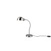 Trio Lampor Perry Bordslampa, Läslampa Nickel matt, 1-ljuskällor