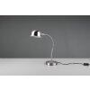 Trio Lampor Perry Bordslampa, Läslampa Nickel matt, 1-ljuskällor