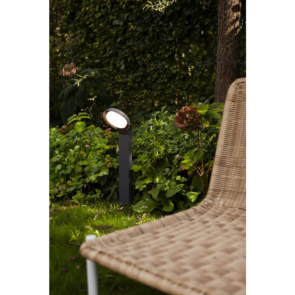 Lutec Lampor POLO gångvägslampa LED Antracit, 1-ljuskällor main product photo