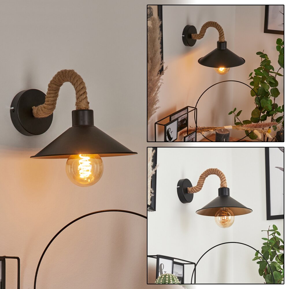 Bolombolo Vägglampa Guld, Svart, 1-ljuskällor main product photo