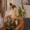Ecuador Vägglampa, Väggspotlight Svart, 1-ljuskällor