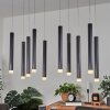 Freshwater Pendelbelysning LED Svart, 10-ljuskällor