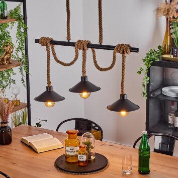 Bolombolo Pendelbelysning Guld, Svart, 3-ljuskällor