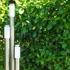 Trones Golvlampa utomhus, gångvägslampa Färg i rostfritt stål, 3-ljuskällor