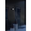 Konstsmide Lampor Camera-Smart-Light vägglampa utomhus LED Svart, 2-ljuskällor, Rörelsedetektor
