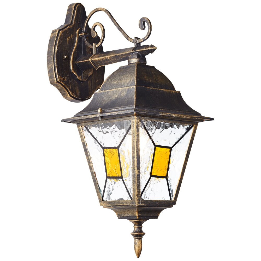 Brilliant Lampor Janel vägglampa utomhus Svart, 1-ljuskällor main product photo